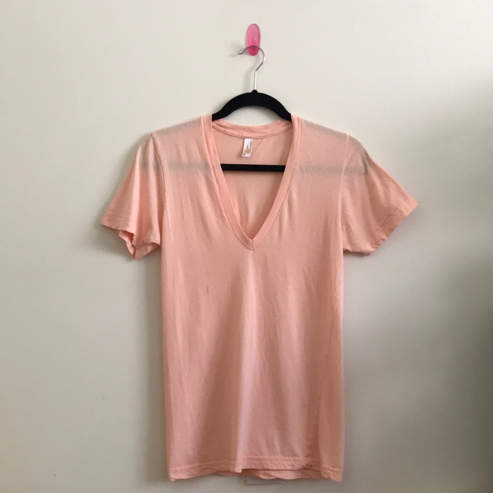 American Apparel ‘The Summer Shirt’ V Neck Tee